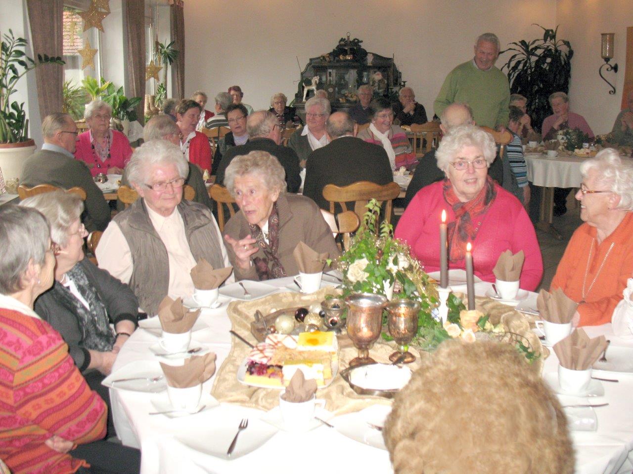 Foto von der Seniorentafel im Jahr 2013